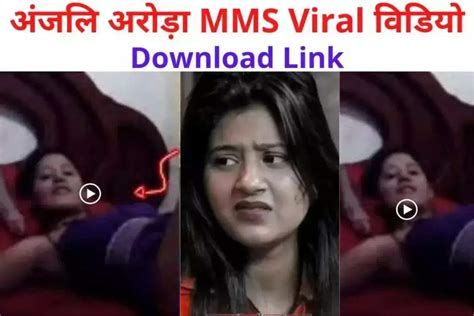 anjali arora porn video leak|Anjali Arora MMS Viral Video